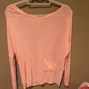 Long sleeve crochet sweater